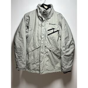 Columbia Men’s Interchange Grey Hooded Jacket Small Sportswear